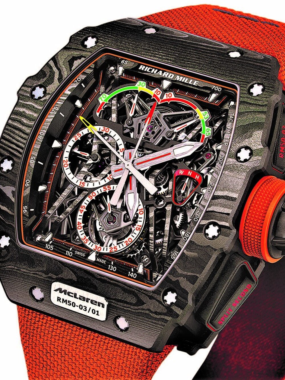 「RM 50-30、クロノグラフ マクラーレンF1、1億1270万円、RM 50-02 ACJ、スプリットセコンド クロノグラフ、1億3120万円」｜「RM 50-30 ウルトラライト トゥールビヨン スプリットセコンド クロノグラフ マクラーレンF1（アナログ腕時計、ブラック系）」を使った、manami5945さん（レディース・156cm）の秋コーディネートの1枚目の写真