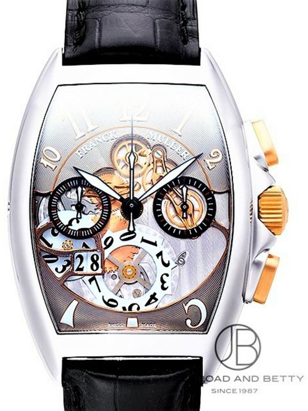 「フランクミュラービッグデイト、Frank Muller Big Date、37.4 million yen、3740万円」｜「FRANCK MULLERのEVOLUTION3−1（アナログ腕時計、ホワイト系）」を使った、manami5945さん（レディース・156cm）の秋コーディネートの1枚目の写真