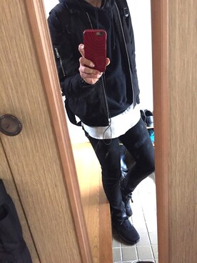 「NIKE（ナイキ）のアイテム（その他）」を使った、you__さん（メンズ・175cm）の冬コーディネート