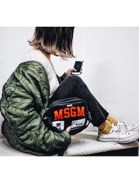 「M65」｜natsupooさん（レディース・167cm）の冬コーディネート