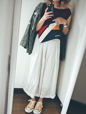 natsupooさん（レディース・167cm）の夏コーディネート