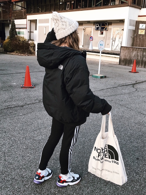 Natsupoo The North Faceのジャケット アウターを使ったコーディネート Wear