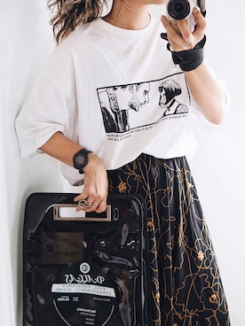 「MAYK（メイク）のアイテム」を使った、natsupooさん（レディース・167cm）の春コーディネート