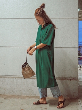 natsupooさん（レディース・167cm）の夏コーディネート