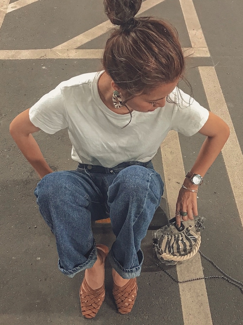 Natsupoo Auntie Rosa Holidayのサンダルを使ったコーディネート Wear