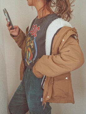 「シェリーアイランド」｜「アイテム（ジャケット/アウター）」を使った、natsupooさん（レディース・167cm）の秋コーディネート