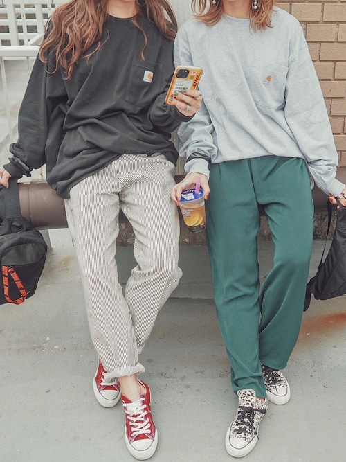 Natsupoo Carharttのtシャツ カットソーを使ったコーディネート Wear