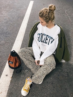 シェフパンツ のレディース人気ファッションコーディネート Wear