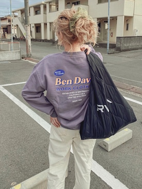 「RVCA（ルーカ）のアイテム」を使った、natsupooさん（レディース・167cm）の冬コーディネート