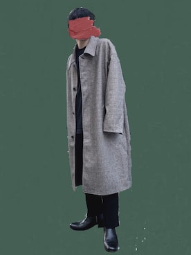「endevice（エンデヴァイス）のアイテム（シューズ）」を使った、yuさん（メンズ・162cm）の秋コーディネート