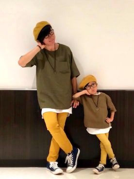 「apres les cours（アプレレクール）のアイテム」を使った、とも@ゆうパパさん（メンズ・175cm）の秋コーディネート