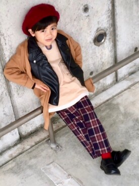 「apres les cours（アプレレクール）のアイテム」を使った、とも@ゆうパパさん（メンズ・175cm）の秋コーディネート