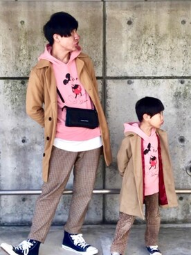 「息子コーデ」｜とも@ゆうパパさん（メンズ・175cm）の秋コーディネート