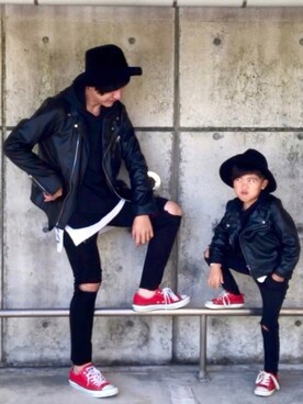 「息子コーデ」｜とも@ゆうパパさん（メンズ・175cm）の秋コーディネート