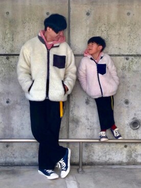 「息子コーデ」｜とも@ゆうパパさん（メンズ・175cm）の冬コーディネート