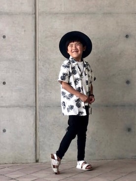 とも@ゆうパパさん（キッズ・120cm）の春コーディネート