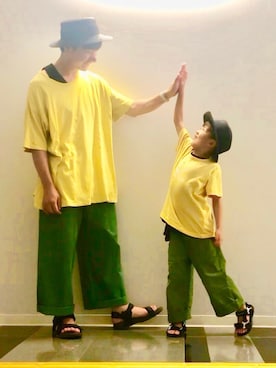 「息子コーデ」｜「アイテム（その他）」を使った、とも@ゆうパパさん（キッズ・104cm）の夏コーディネート
