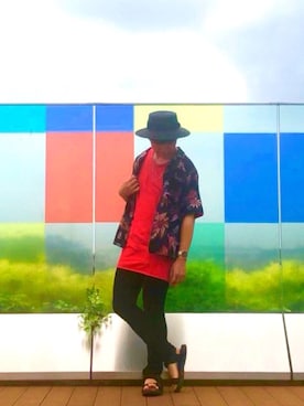 とも@ゆうパパさん（メンズ・175cm）の夏コーディネート