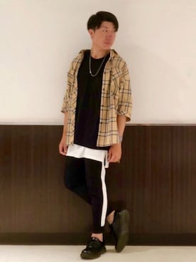 とも@ゆうパパさん（メンズ・175cm）の夏コーディネート