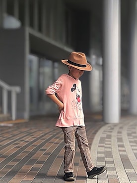 「息子コーデ」｜「アイテム（その他）」を使った、とも@ゆうパパさん（キッズ・120cm）の秋コーディネート