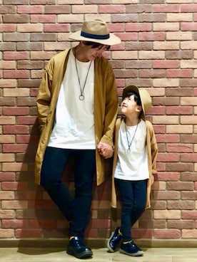 「息子コーデ」｜「アイテム（その他）」を使った、とも@ゆうパパさん（キッズ・120cm）の秋コーディネート