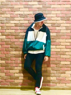 「Lazar（ラザル）のアイテム（ジャケット/アウター）」を使った、とも@ゆうパパさん（メンズ・175cm）の秋コーディネート