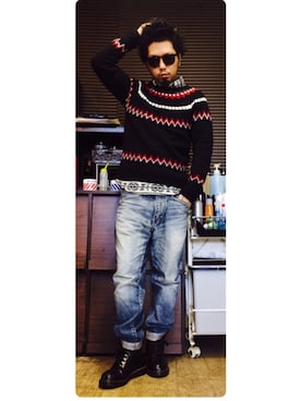 トシーグくんさん(メンズ・169cm)の冬コーディネート