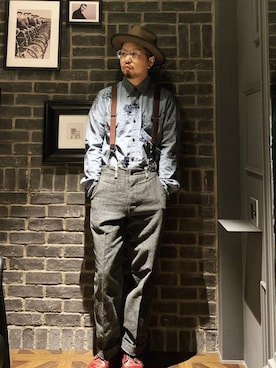 「SNOID（スノイド）のアイテム」を使った、トシーグくんさん（メンズ・169cm）の冬コーディネート
