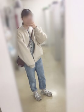 「Lee（リー）のアイテム」を使った、まろうさん（レディース・163cm）の秋コーディネート