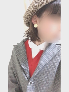 「NICE CLAUP（ナイスクラップ）のアイテム（アクセサリー）」を使った、まろうさん（レディース・163cm）の春コーディネート