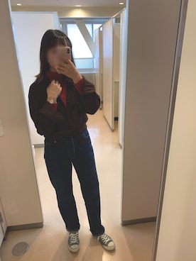 「H&M（エイチ・アンド・エム）のアイテム（アナログ腕時計）」を使った、まろうさん（レディース・163cm）の秋コーディネート