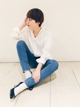 rihoさん（レディース・162cm）の冬コーディネート