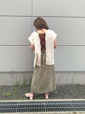 あ(だ)りさんさん(レディース・153cm)の夏コーディネート