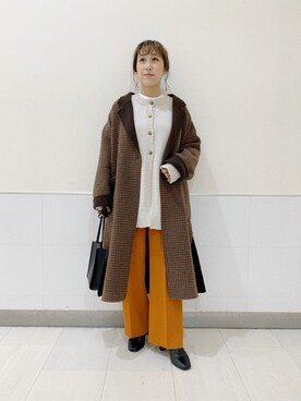 メリノWフェイスリバーシブルコート 882127を使った人気