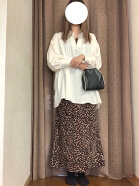 ®︎さん（レディース・163cm）の春コーディネート