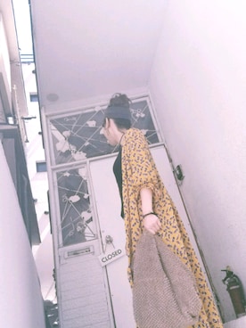 「KBF（ケイビーエフ）のアイテム（財布/小物）」を使った、えな。さん（レディース・161cm）の春コーディネート