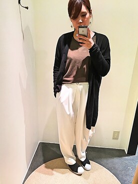 「M/M ATTACHMENT（エムエムアタッチメント）のアイテム（パンツ）」を使った、kimmyさん（レディース・161cm）の冬コーディネート