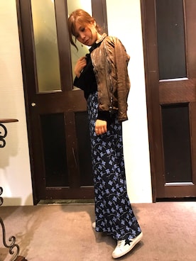 「Yasutoshi Ezumi（ヤストシエズミ）のアイテム」を使った、kimmyさん（レディース・161cm）の夏コーディネート
