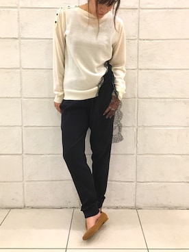 「forte_forte（フォルテフォルテ）のアイテム」を使った、kimmyさん（レディース・161cm）の夏コーディネート