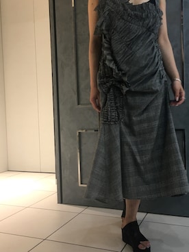 「Chika Kisada（チカ キサダ）のアイテム」を使った、kimmyさん（レディース・161cm）の夏コーディネート