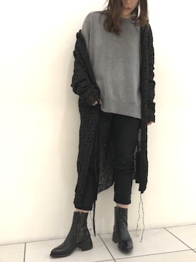 「Silvano Sassetti（シルバノサセッティー）のアイテム」を使った、kimmyさん（レディース・161cm）の秋コーディネート