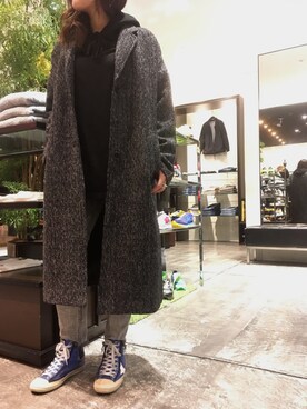 「MINELAL（ミネラル）のアイテム」を使った、kimmyさん（レディース・161cm）の冬コーディネート