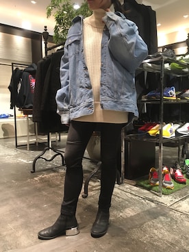「CHRISTIAN DADA（クリスチャンダダ）のアイテム」を使った、kimmyさん（レディース・161cm）の冬コーディネート