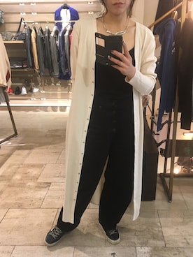 「ANNE MARIE CHAGNON（アンマリーシャニョン）のアイテム」を使った、kimmyさん（レディース・161cm）の冬コーディネート