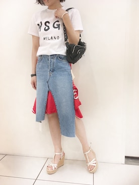 「Nunoo（ヌノー）のアイテム」を使った、kimmyさん（レディース・161cm）の春コーディネート