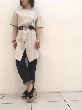 kimmyさん（レディース・161cm）の春コーディネート