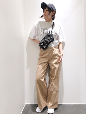 「Nunoo（ヌノー）のアイテム」を使った、kimmyさん（レディース・161cm）の夏コーディネート