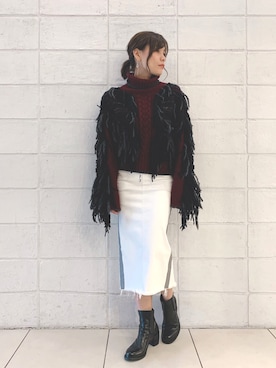 「CHRISTIAN DADA（クリスチャンダダ）のアイテム」を使った、kimmyさん（レディース・161cm）の秋コーディネート