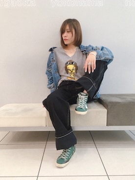 「トゥイーティー」｜kimmyさん（レディース・162cm）の秋コーディネート