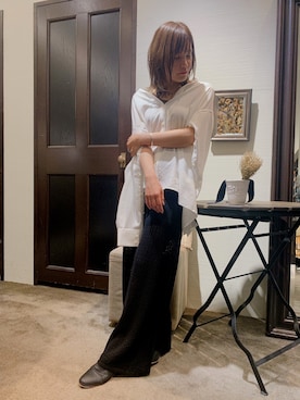 「HOLZWEILER（ホルツワイラー）のアイテム」を使った、kimmyさん（レディース・162cm）の春コーディネート